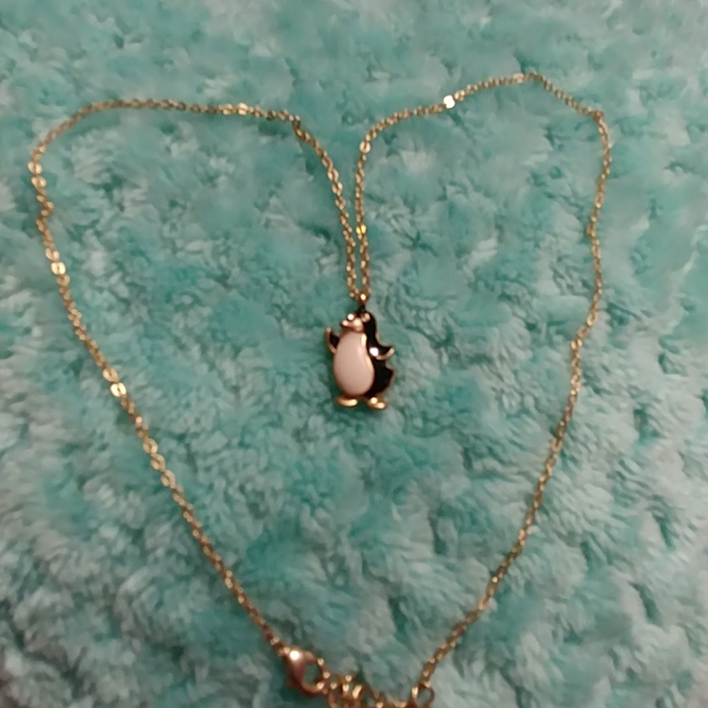 Penguin necklace